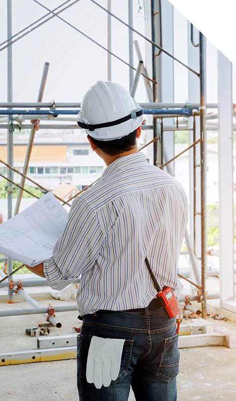 Supervision du structure de bâtiment dans un chantier